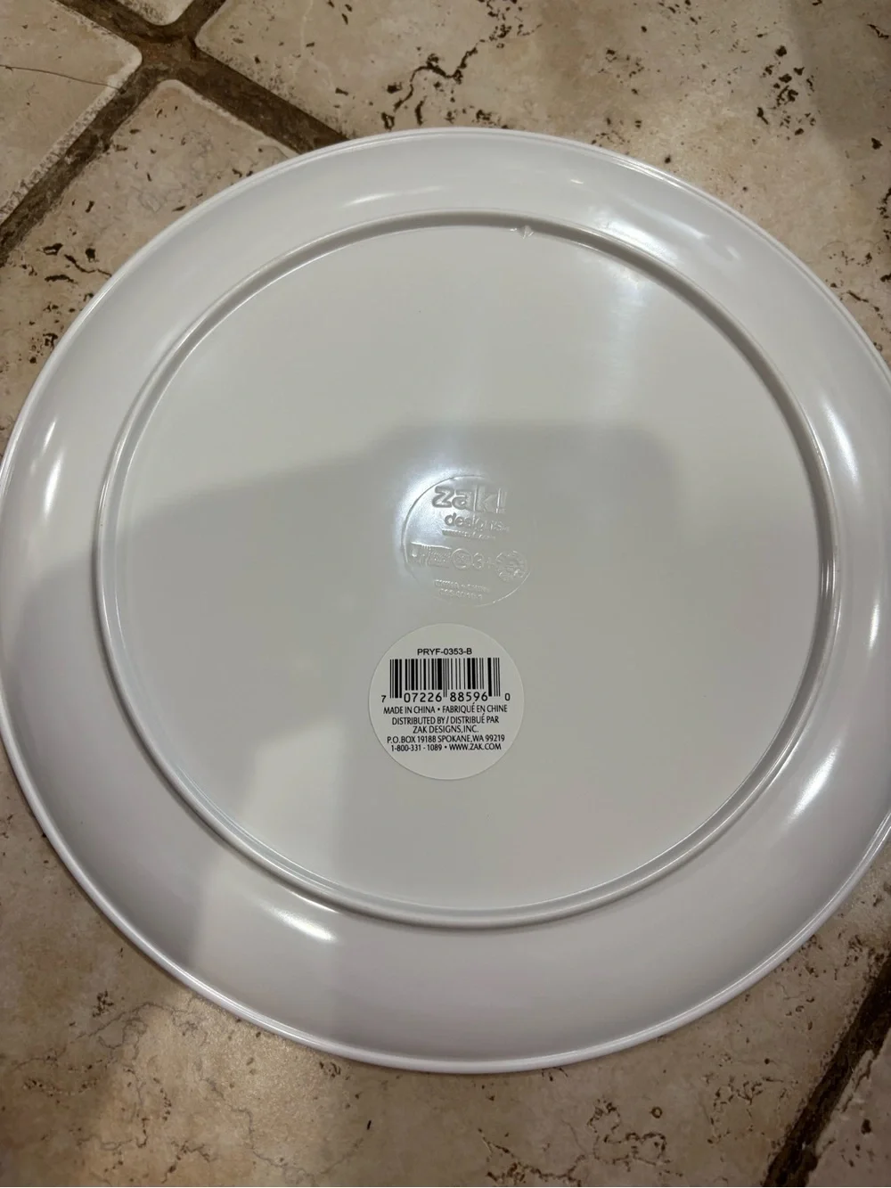 Disney Princess Decorative Plate with Yellow, Purple, Green and Pink Accents